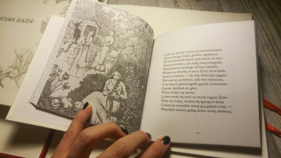 Artistic book inspired by the Slavic epic by Wojciech Dzieduszycki - Baśń nad Baśniami (Fable over Fables)